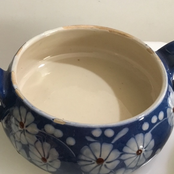 RARE ANTIQUE HAK Denmark 🇩🇰 pottery cream and sugar - Picture 7 of 8